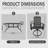Yardgrace 7-Piece Metal Patio Dining, with Swivel Chairs & Rectangular Table