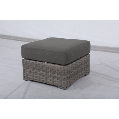 Kaiser Wicker Outdoor Ottoman
