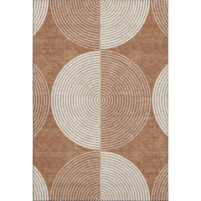 Premium Machine Washable Mayfield AMF2275 Geometric Rug