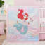 Ensemble de literie pour lit de bébé 3 pièces NoJo Disney Ariel Watercolor Wishes