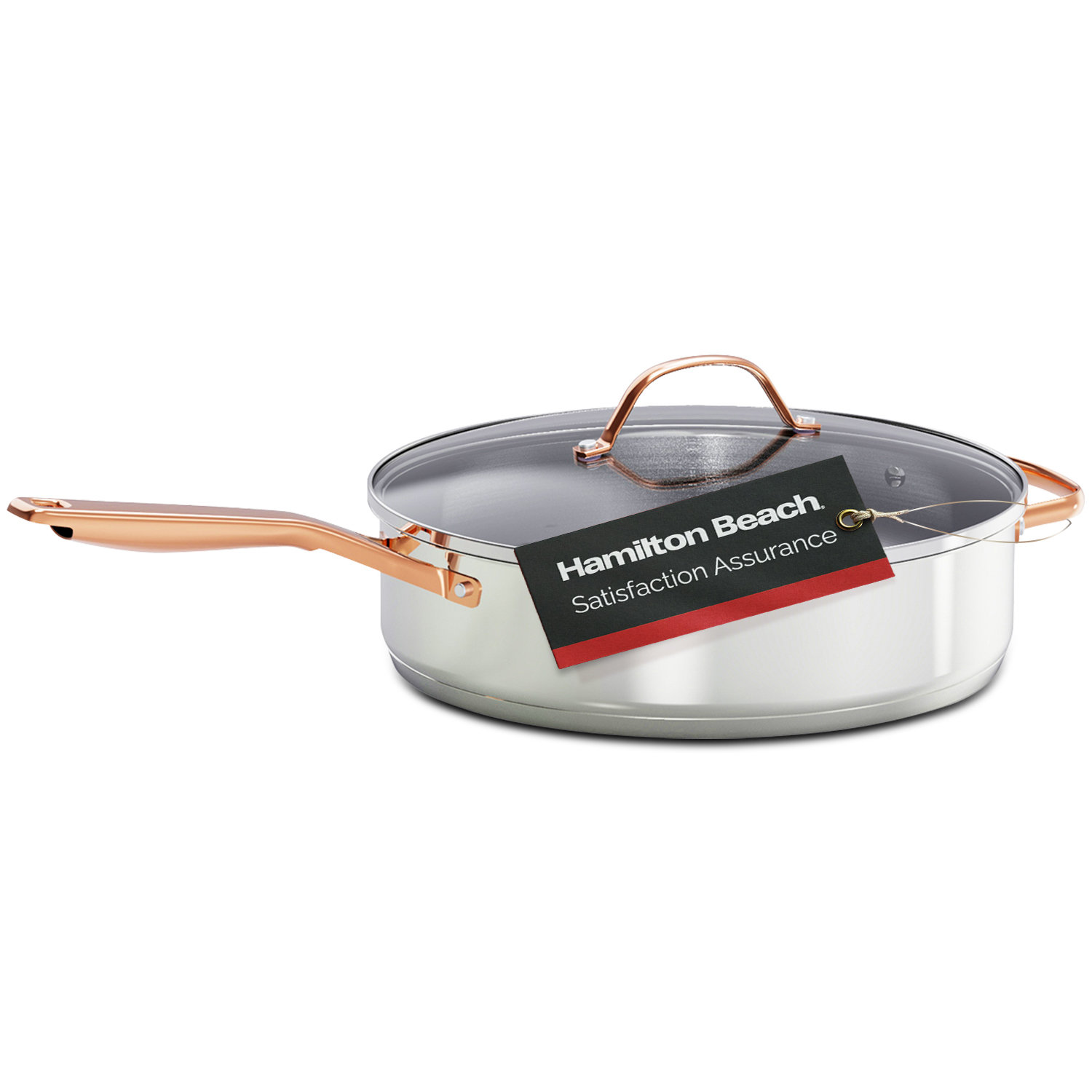 Hamilton Beach Cast Iron Oven Pot, Sauce Pan, and Frying Sauce Pan