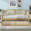 Traditional Style Rattan Twin Size Daybed With Twin Size Trundle-511053532