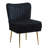 Accent Side Chair With Gold Legs-558270923