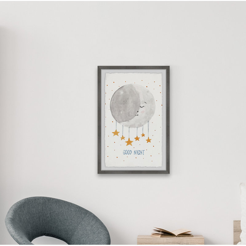 Berggren Good Night Stars, reproduction encadrée, H 24 po x l 16 po x P 1,5 po