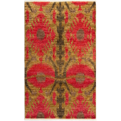 Aneley One-of-a-Kind 4'7" X 7'6" 2010s Wool Area Rug in