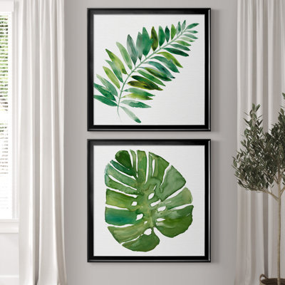 Tropical Frond II - ensemble de 2 reproductions d'art