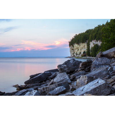Michigan Waterfront Landscape par Kevinerty - Photographie sur toile tendue