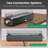  Steel Outdooor Tabletop Propane Gas Fire Pit with Glass Wind Guard For Outside Patio