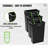 23 Gallon Waste Basket Commercial Trash Can