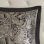 Ensemble d'édredon 12 pièces avec draps en coton noir-119417180-119417181