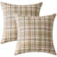 Housses de coussin de Noël écossais tartan écossais 16 x 16 bleu-138513881