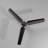 54" Steal 3 - Blade Propeller Ceiling Fan-24857641