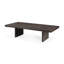 Grooves Solid Wood Coffee Table-1135716624