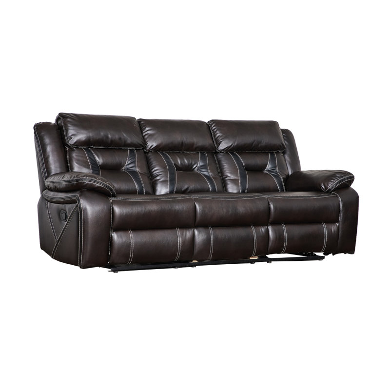 Tiroir inclinable rembourré Modern, H 40,21 po x l 85,88 po x P 38,63 po
