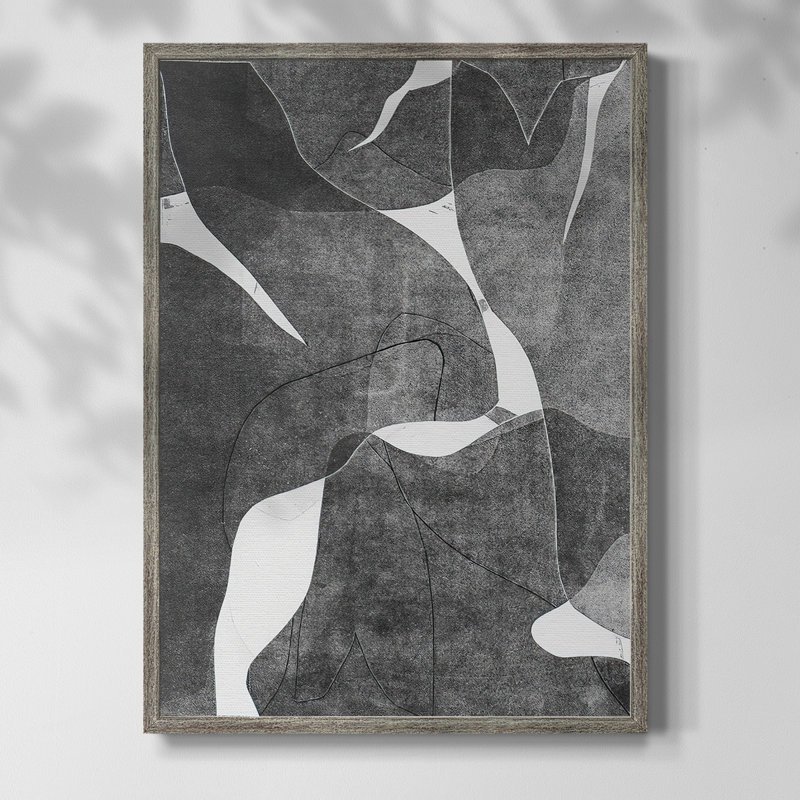 «Night Bloom III», reproduction encadrée - bois massif, H 11 po x l 9 po