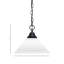 Luminaire suspendu à chaîne avec verre Aeronwen-618636629-618636613-618636608