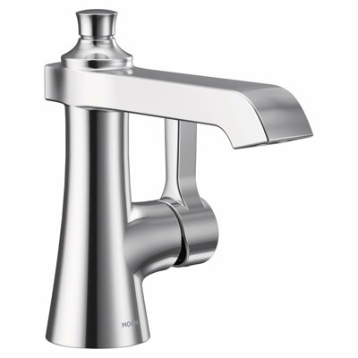 Flara Single Hole Bathroom Faucet with Drain Assembly