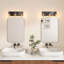 Applique murale 3 lumières pour salle de bain, miroir mural rustique avec abat-jour en verre pour salle de bain, chambre à coucher, couloir-1874511953-1874511944