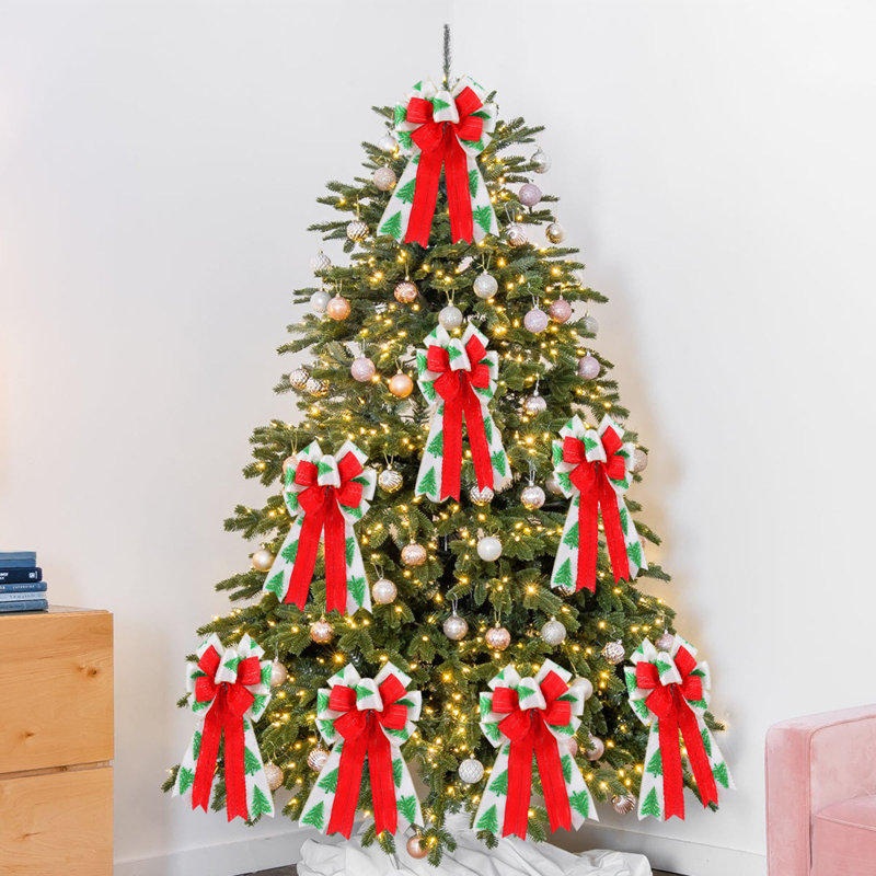 Accessoires de boîte de cadeau de Noël, Green