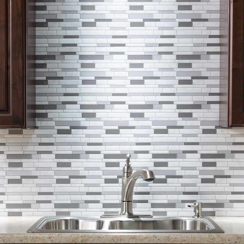 TackTile Tack Tile Peel & Stick Vinyl Backsplash & Reviews | Wayfair