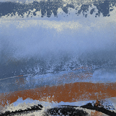 «Origin Abstract VI» par Sharon Gordon - peinture sur toile tendue