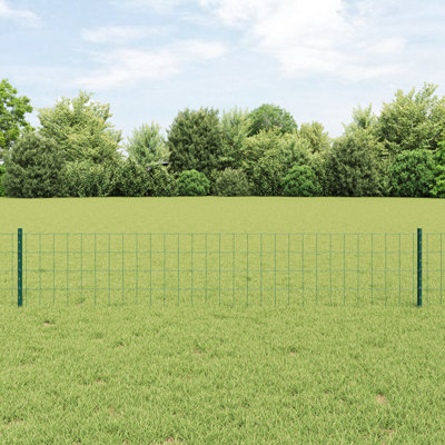 Fence with Post Segment Outdoor Barrier Garden Terrace Divider Boundary