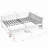 Upholstered Tufted Daybed with Trundle-1710847072