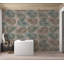 Murale botanique pelez et collez - Motif de feuille répétitif-690933829