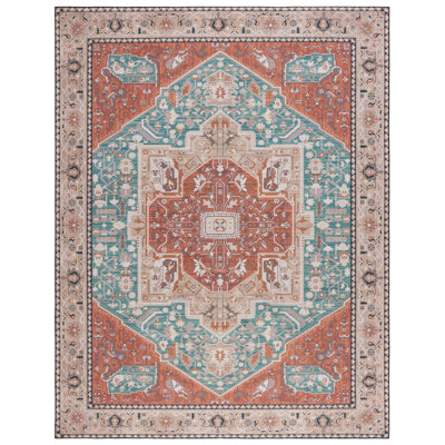 Pashen Performance Machine Washable Oriental Rug