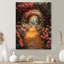 «Blossoming Pink Flowers», art mural-870253637-870253643