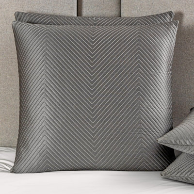 Luxury Herringbone Euro Pillow Cover