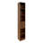 71" Tall Narrow Bathroom Storage Cabinet, Slim Freestanding Linen Tower with 5 Open Shelves and 2 Drawers