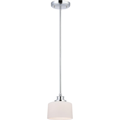 Luminaire suspendu tambour simple à 1 lumière Wiens