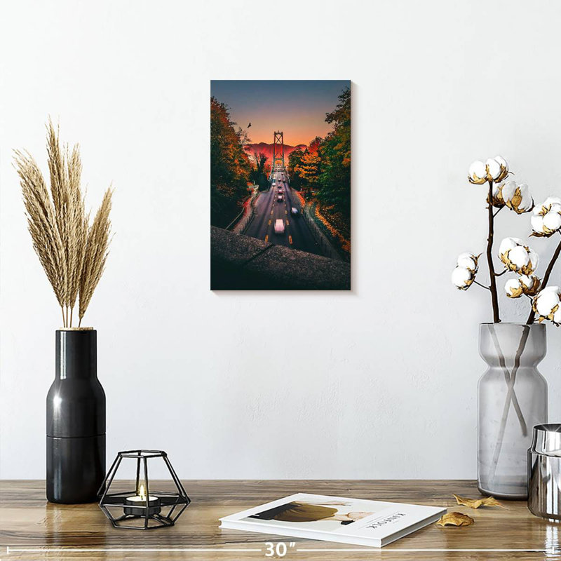 Mehar Lions Gate Bridge Road, 12" H x 8" W