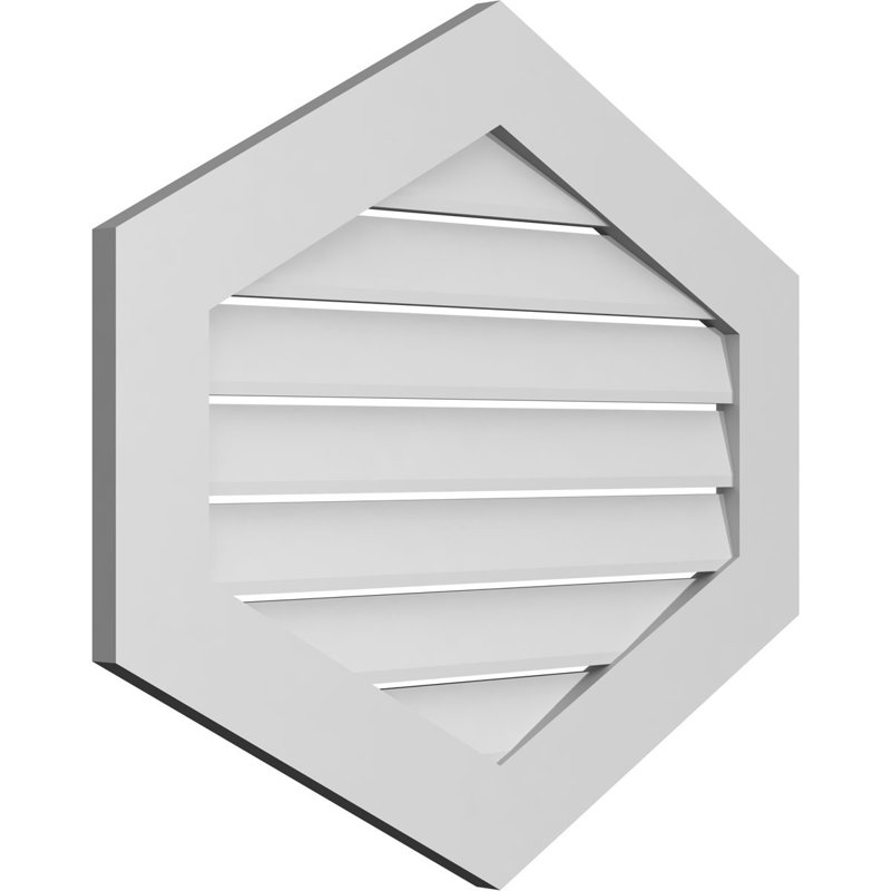 Pente verticale verticale en uréthane 6 pi, 28" H x 32" W x 1" D