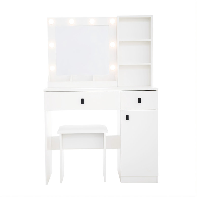 Vanity Desk With Lights