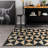 Geometric Diamond Washable Non Slip Area Rug-1246005736