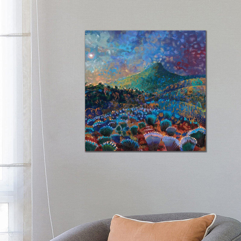 Coyote Springs Ranch by Iris Scott - Painting on Canvas, Wrapped Canvas, 66.04 cm H x 66.04 cm W x 1.91 cm D