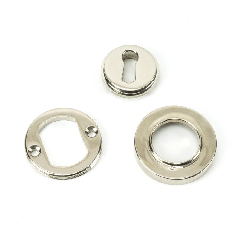 Escutcheon Door Accessory, Polished Nickel