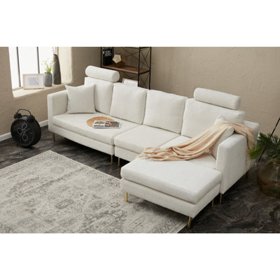 Canapé modulaire réversible de 47,6 po Okamoto