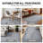 Somona Machine Washable Oriental Flatweave Performance Blue/Ivory Area Rug-1653245934