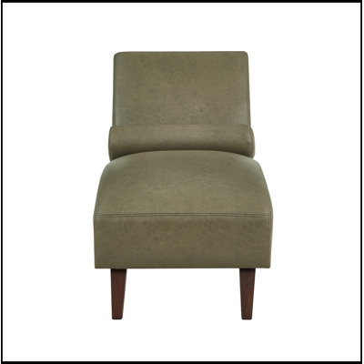 Chaise longue rembourrée avec coussin