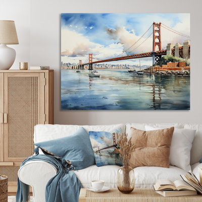 Pont bleu, merveille architecturale I - impression