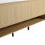 Ensemble de meuble-lavabo 60 po avec lavabo simple en résine, ensemble d'armoires de rangement 4 portes, bois massif multicouche, chêne