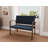Newport Waiting Reception Loveseat Metal Frame-1897956058-1986148986