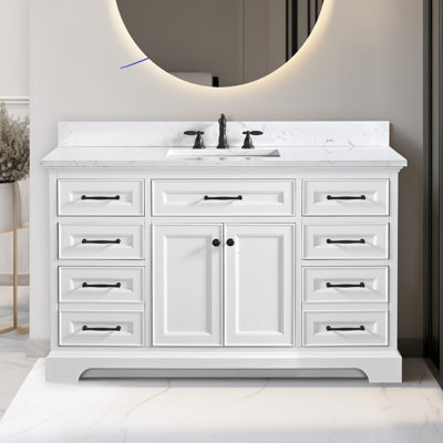 Aanayah 54" Single Bathroom Vanity Set