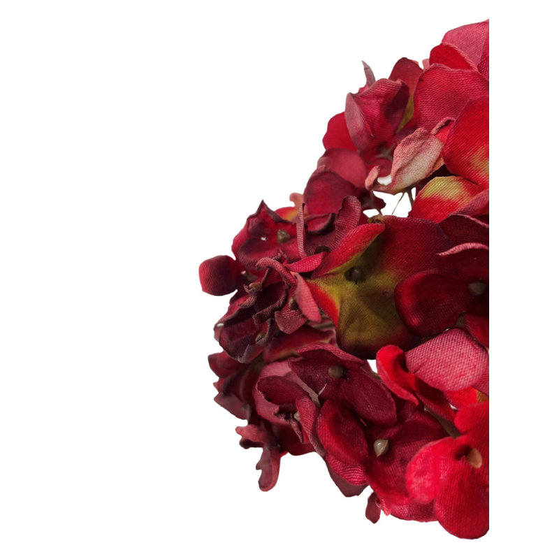 Ensemble de 6 branches à fleurs artificielles, Rouge