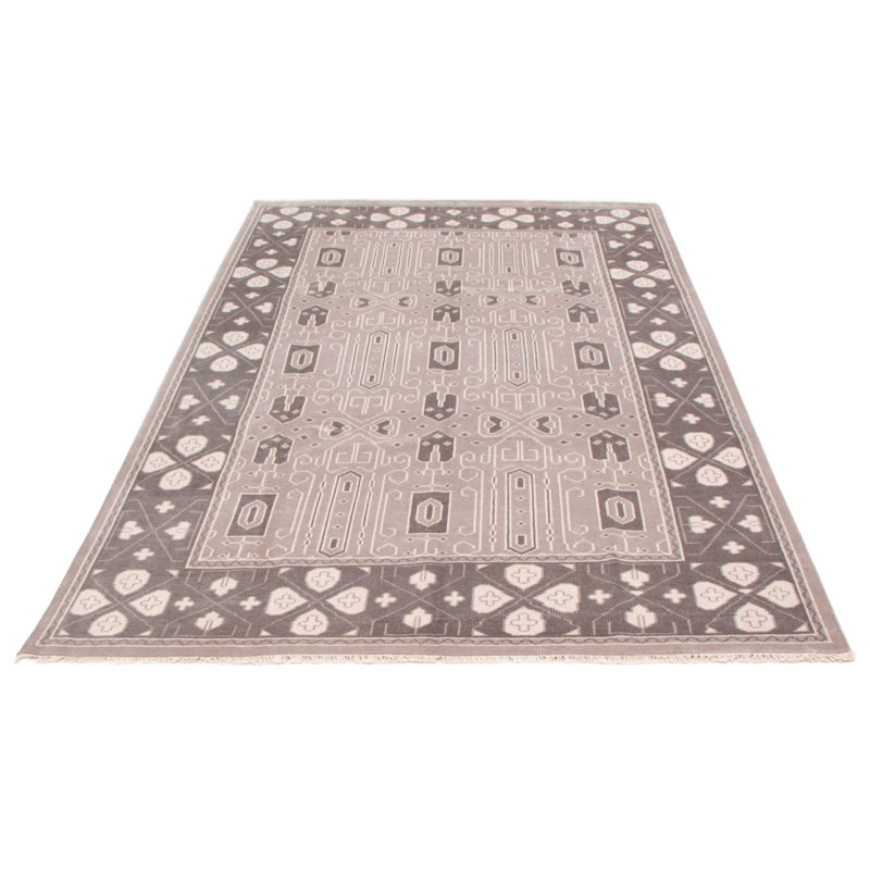 Tapis gris Jules Serapi 9 po x 12 po