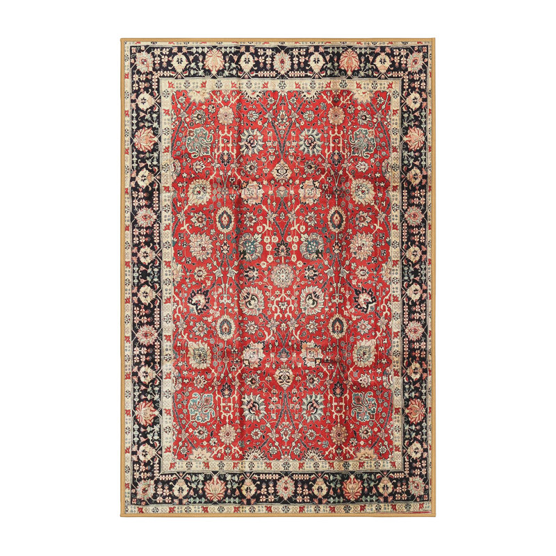 Abhay Oriental Indoor Rug, Rectangle 2' x 3'
