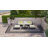 Methuen RV Mat, Outdoor Patio Rug / Large Camping Carpet With Carrying Bag, Waterproof Plastic Straw, Reversible Design For Backyard, Porch, Picnic, Poolside, Black & Gray Border-147385151